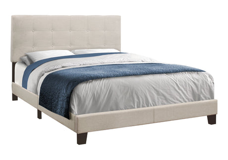 Transitional Upholstered Bed Frame HouseOfZazla