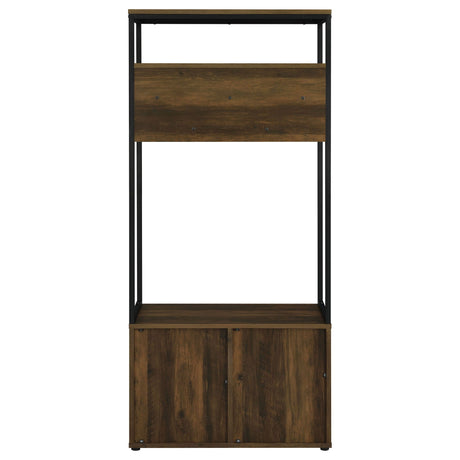 Flora - 2 Door Coat Rack Hall Tree Storage Bench And Multi Functional Storage - Natural HouseOfZazla