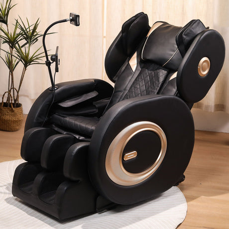 Automatic Massage Chair Recliner With Zero Gravity And Full Body Air Pressure - Black HouseOfZazla