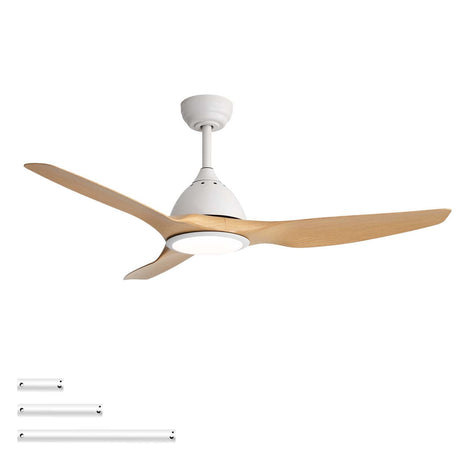Bredoom Ceiling Fan With Remote Control And LED Light HouseOfZazla