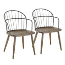 Riley - Farmhouse Office Chair HouseOfZazla