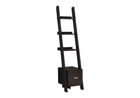 Contemporary Corner Ladder Bookshelf for Office HouseOfZazla