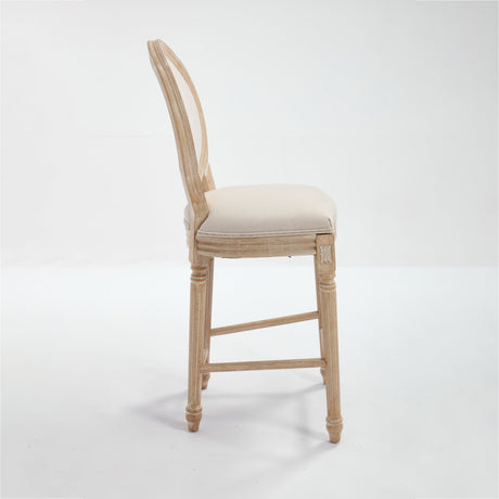 French Country 26'' Height Bar Chairs Set of 2 HouseOfZazla