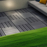 Interlocking Plastic Deck Tiles, Waterproof Outdoor / Indoor Patio Flooring
