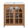 Vintage Farmhouse Bathroom Vanity with Ceramic Sink HouseOfZazla