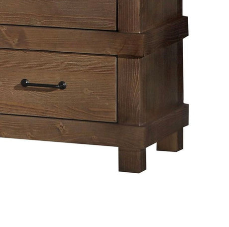 Adams Antique Nightstand - Oak HouseOfZazla