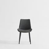 Dining Table Set, Chairs (Set of 2) - Gray