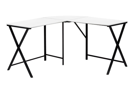 Contemporary L-Shaped Corner Computer Desk HouseOfZazla