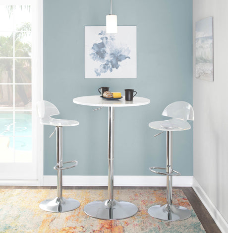 Elia - Contemporary Adjustable Bar Table HouseOfZazla