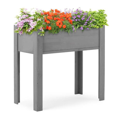 Raised Garden Bed With Legs, Elevated Planter Box For Outdoor Plants HouseOfZazla