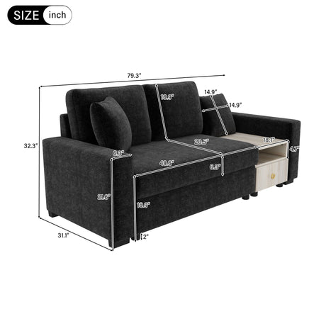 Modular Sofa Couch With Storage Armrest And Center Console HouseOfZazla