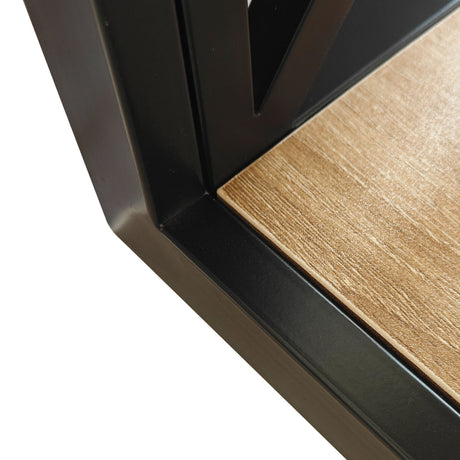 Set of 2 Modern End Tables with Drawer - Nightstands for Bedroom & Living Room HouseOfZazla