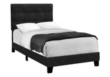 Transitional Upholstered Bed Frame