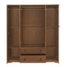 4 Door Wardrobe Armoire With 2 Drawers HouseOfZazla