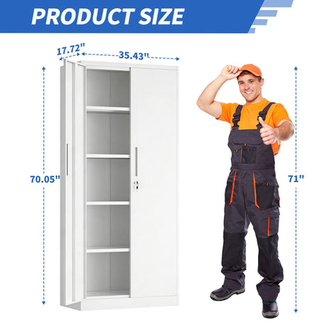 Garage Storage Cabinet HouseOfZazla
