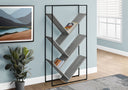 3-Tier Contemporary Bookshelf with Reclaimed Wood Finish HouseOfZazla