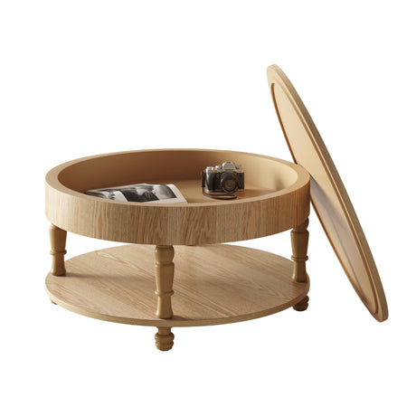 Coffee Table with Dual Storage for Living Room HouseOfZazla