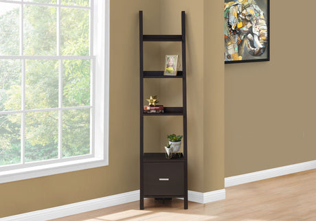 Contemporary Corner Ladder Bookshelf for Office HouseOfZazla