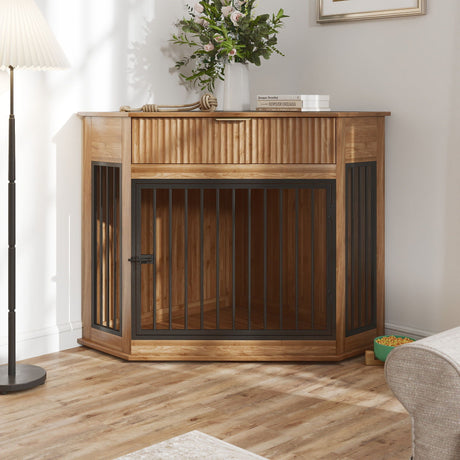 Corner Dog Crate HouseOfZazla