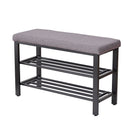 Shoe Bench With Cushion, Storage Seat For Entryway HouseOfZazla
