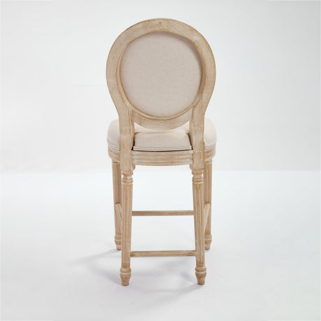 French Country 26'' Height Bar Chairs Set of 2 HouseOfZazla