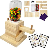 DIY Candy Dispenser Wood Building Kit Real Wood Gift STEM Teaching Tool WoodArtSupply