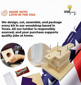 DIY Candy Dispenser Wood Building Kit Real Wood Gift STEM Teaching Tool WoodArtSupply