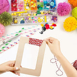 DIY Wood Picture Frames Unfinished Solid Wood Photo Picture Frames for 3 X 5 in Photos Wooden Photo Frames (6 Pieces) WoodArtSupply