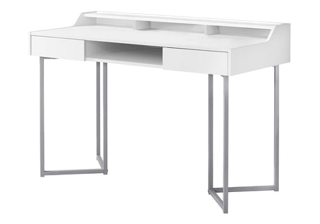 Computer Desk For Home Office, Ample Storage, Contemporary & Modern HouseOfZazla