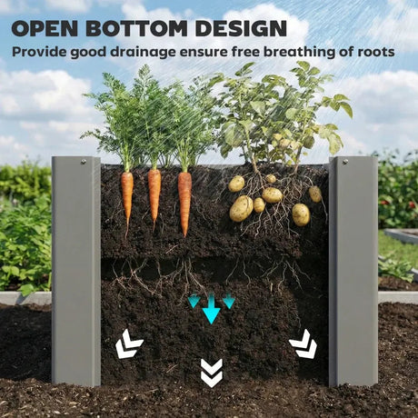 Balcony Herb Box, Outdoor Planter Box, Elevated Garden Bed HouseOfZazla
