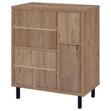 Stagg - 2 Door Shoe Storage Cabinet - Natural
