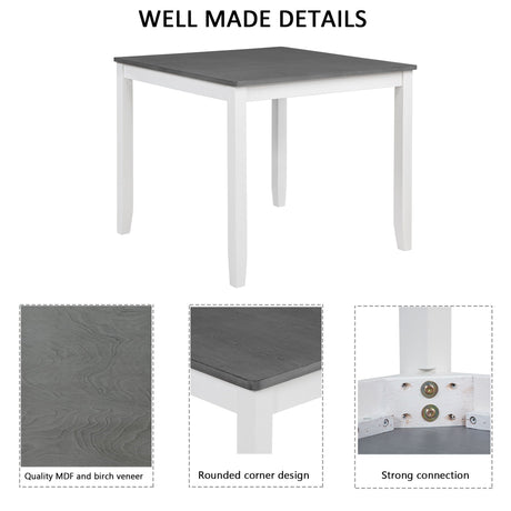 Modern Dining Table Set With Chairs For Kitchen HouseOfZazla