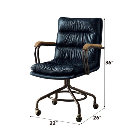 Harith Retro Top Grain Office Chair HouseOfZazla