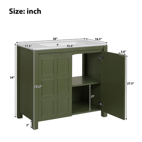 Bathroom Vanity Organizer With Sink, Combo Cabinet Set, Bathroom Storage Cabinet HouseOfZazla