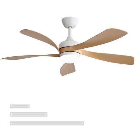 Ceiling Fan with DC Motor and Integrated Light HouseOfZazla