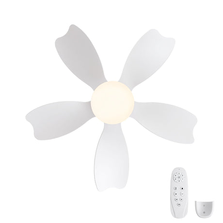 Low Profile Flush Mount Ceiling Fan With Light HouseOfZazla