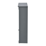 Wall Mounted Bathroom Storage Cabinet With Mirror, Medicine Cabinet With Height Adjustable Shelf