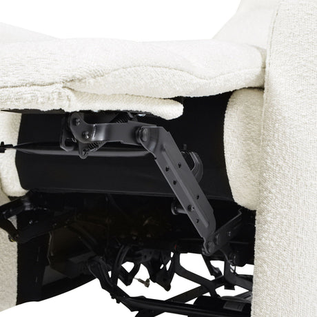 Bloomy - High Back Power Recliner Motion Chair - Chiffon White HouseOfZazla