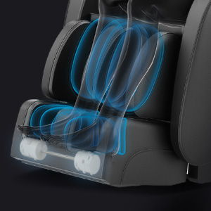 Massage Chair, Zero Gravity Shiatsu Massage Chairs Full Body And Recliner Sl-Track Massage Chair With Bluetooth Speaker, Anion, Thai Stretch, USB Charing, Heating And Foot Roller Massager - Black HouseOfZazla