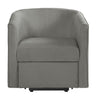 Power Lift Recliner Barrel Shape Reclining Chair With Footrest And Side Pocket HouseOfZazla