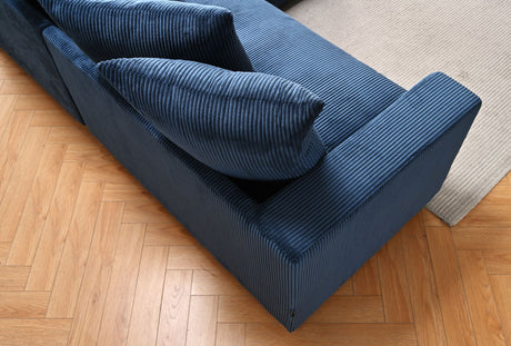 Luxe - Oversized 2 Piece Sectional Couches For Living Room, L Shaped Sofa With Chaise HouseOfZazla