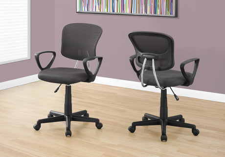 Office Chair, Adjustable Height, Swivel Ergonomic, Armrests HouseOfZazla