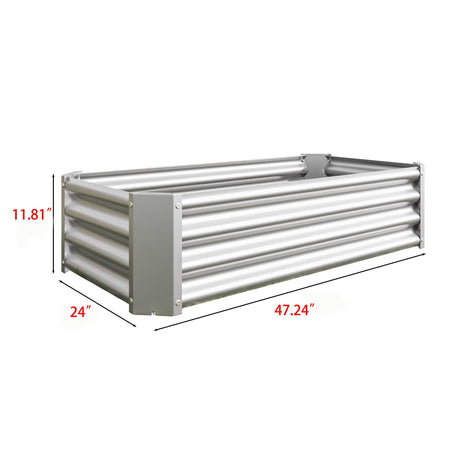 Metal Raised Garden Bed 4x2x1 ft HouseOfZazla