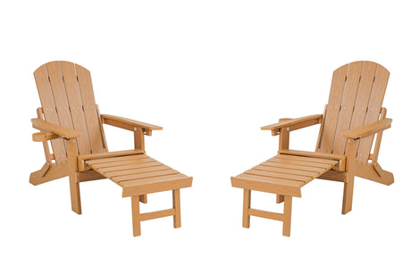 2-Piece All-Season Outdoor Lounge Chairs For Patio Leisure & Garden Relaxation Moments HouseOfZazla