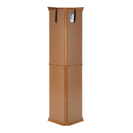 Corner Curio Cabinet With Lights, Adjustable Tempered Glass Shelves, Mirrored Back, Display Cabinet (E26 Light Bulb Not Included) HouseOfZazla