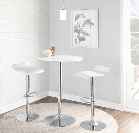 Elia - Contemporary Adjustable Bar Table HouseOfZazla
