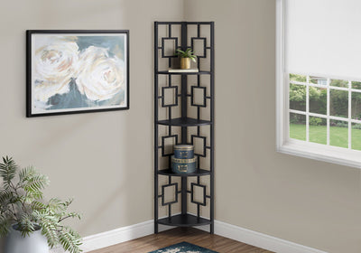 4 Tier Corner Bookshelf - Contemporary & Modern