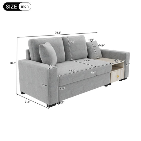 Modular Sofa Couch With Storage Armrest And Center Console HouseOfZazla