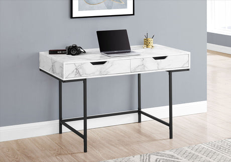 Computer Desk For Home Office, Laptop, Storage Drawers, Contemporary & Modern HouseOfZazla