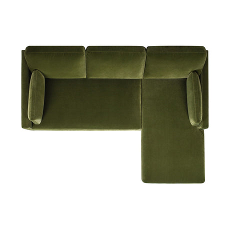 Knox - Modern Farmhouse Reversible Chaise Sectional Sofa HouseOfZazla